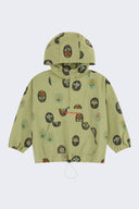 Anti Floral Utility Zip Jacket