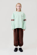 Varsity Stripe Crewneck Spearmint
