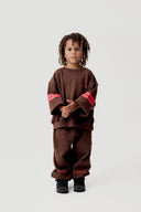 Varsity Trackpant Chocolate