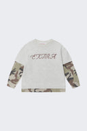 Extra Double Tee Marle/Camo
