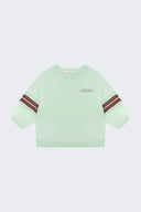 Varsity Stripe Crewneck Spearmint
