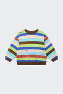 Brushed Stripe Crewneck